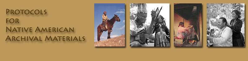 Protocols for Native American Archival Materials